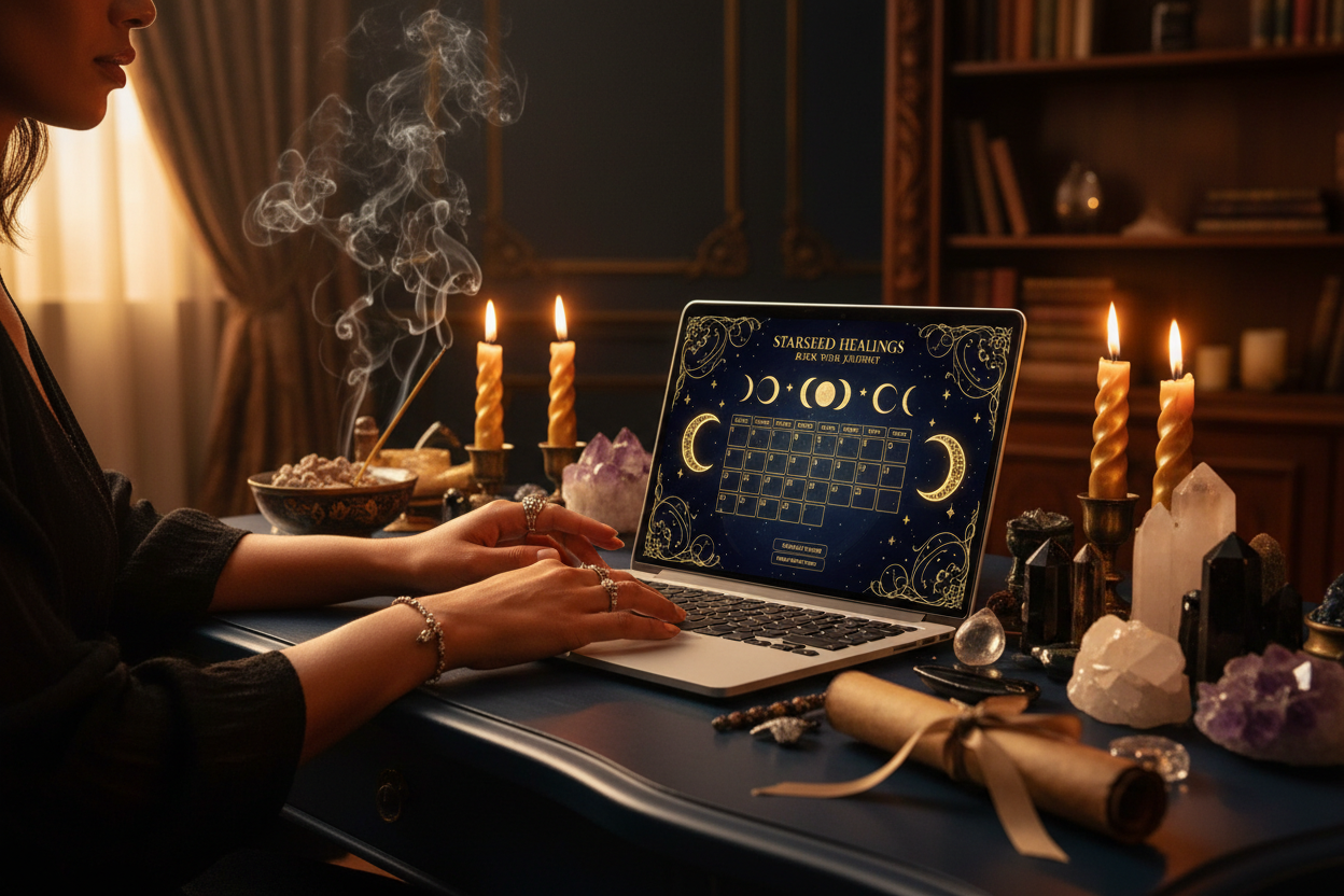 Come prenotare una sessione esoterica online con AnnaStellaVeritas