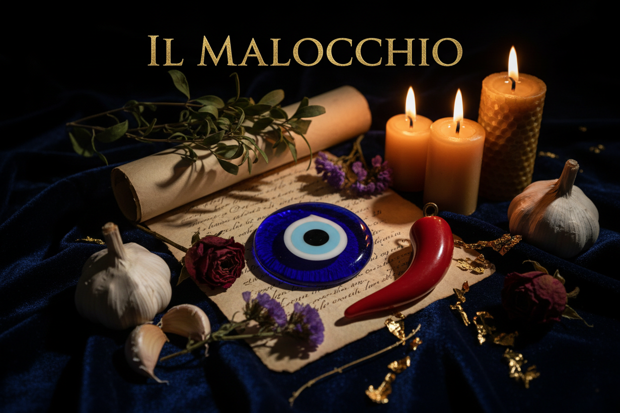 Il Malocchio: Storia, Segni e Antichi Rimedi contro l'Invidia