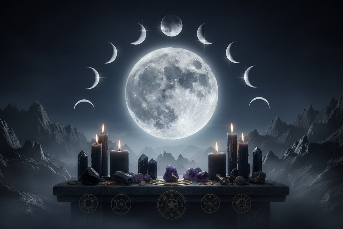 La Luna e i Suoi Cicli nella Magia: Guida Completa