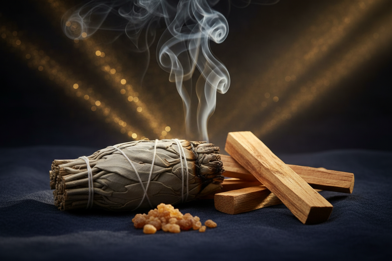 Salvia, Palo Santo e Mirra: come purificare casa e aura